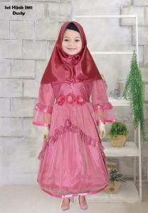 Set Hijab J381 Dusty