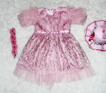 Dress Anak Yeni Pink