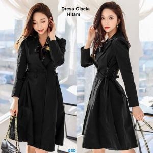 Dress gisela hitam