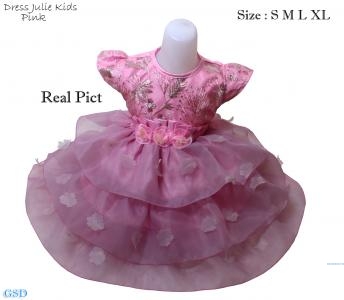 Dress Julie Kids SMLXL Pink