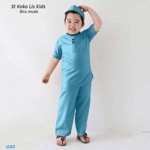 St Koko lis Kids biru muda