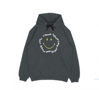 Hi VABA Hoodie Smiley || Hoodie Pria dan Wanita Unisex | Hoodie Sablon M-XL