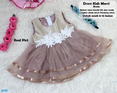 Dress Kids Merri Krem