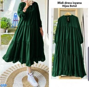 Midi Dress Isyana Caramel