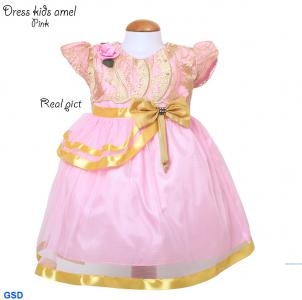 Dress kids amel pink