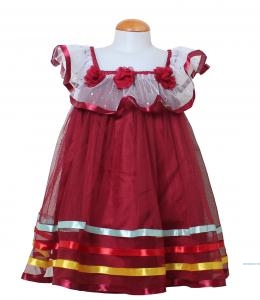 Dress Kids santa maroon