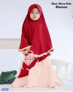 Maxi Misca kids maroon