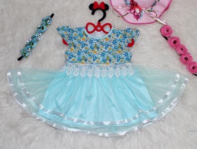 Dress Kids Beiby Biru