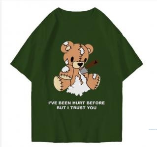 Hi VABA Oversized Hurt Bear Tshirt | Kaos Streetwear Unisex Tee