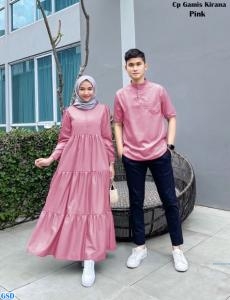 Cp Gamis Kirana Pink