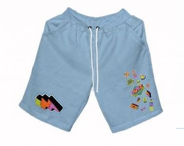 Hi VABA Shortpants Stickers || Celana Pendek Unisex