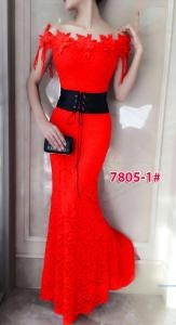 Longdress import 7805-1 red