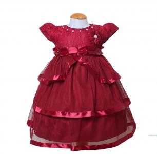 Dress Kids sally maroon