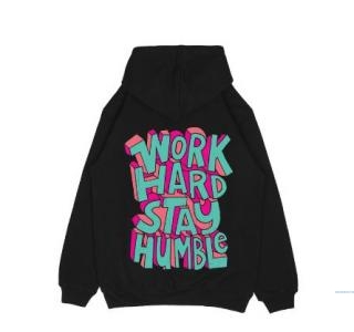 Hi VABA Hoodie Work Hard Stay Humble || Hoodie Pria dan Wanita Unisex