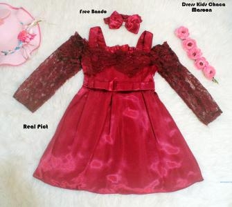 Dress Kids Chaca maroon