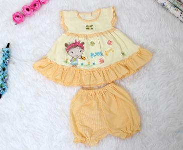 Set Bayi 2in1 Girlbee 163 kuning