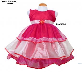 Dress Kids Dita Maroon