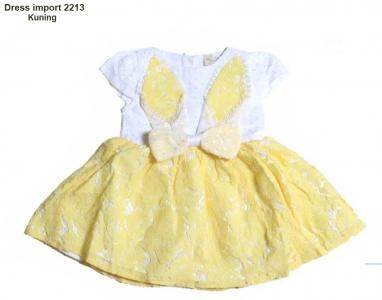 Dress Import 2213 kuning