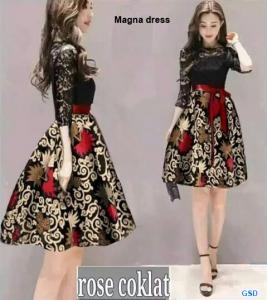 Magna dress Rose abu