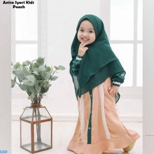 Anisa Syari Kids grey