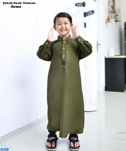 Jubah Anak Salman Putih