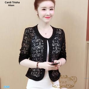 Cardi Trisha Hitam