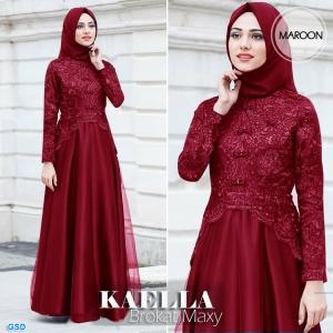 Maxi Kaella maroon