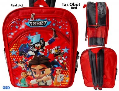 tas sekolah ransel anak tk obot red