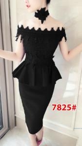 Setelan import 7825 black