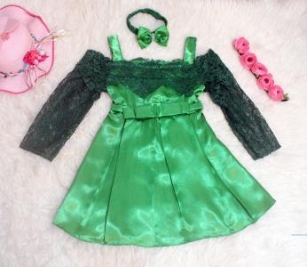 Dress Kids Chaca hijau