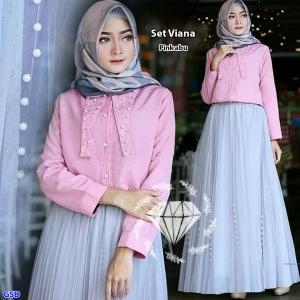 Set viana pink navy