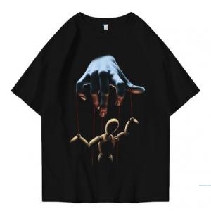 Hi VABA Oversized Cursed Hand Tshirt | Kaos Streetwear Unisex Tee