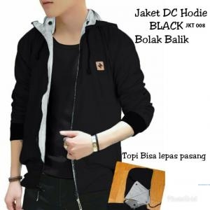 Jaket DC Hoodie black-jkt 008