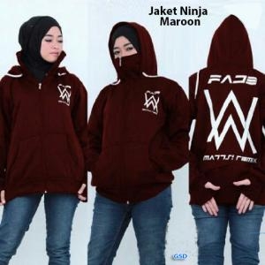 Jaket Ninja maroon