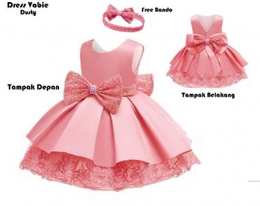 Dress anak vabie dusty