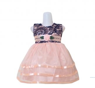 Dress kids jannie peach