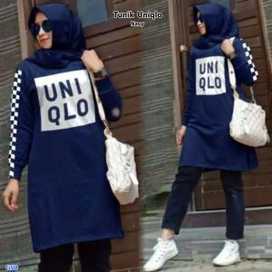 Tunik Uniqlo navy