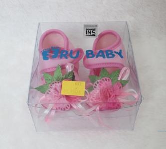 Sepatu Bayi Rose  Pink