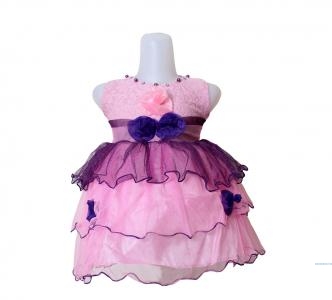 Dress kids haruni pink