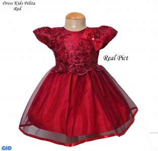 Dress Kids Pelita red