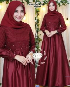 Maxi Laurencia maroon