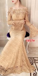 Dress import 1957 red