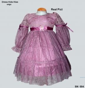 Dress Kids Kleo ungu