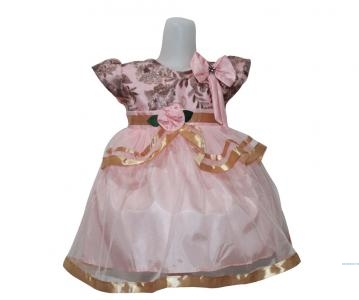 Dress kids gaby peach