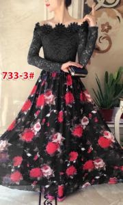 Longdress import 733-3 black