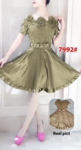 Dress import 7992 mocca