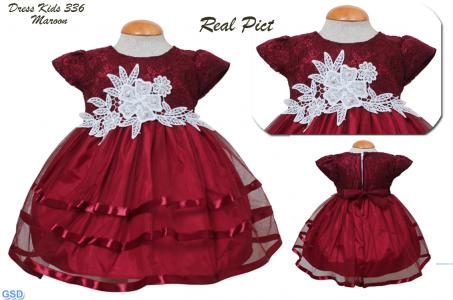 Dress Kids 336 Maroon