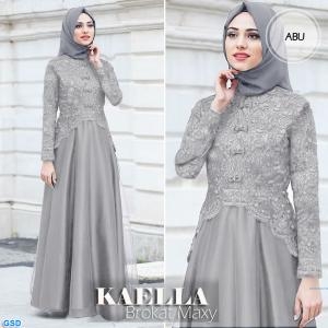 Maxi Kaella hijau dusty