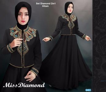 Set Diamond 2in1 Maroon