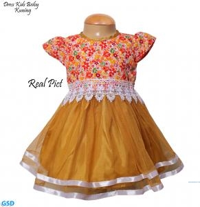 Dress Kids Beiby Kuning